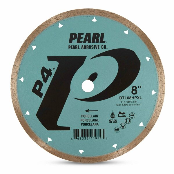Pearl P4 Porcelain Blade 7 in. 5/8 in. Arbor DTL07HPXL